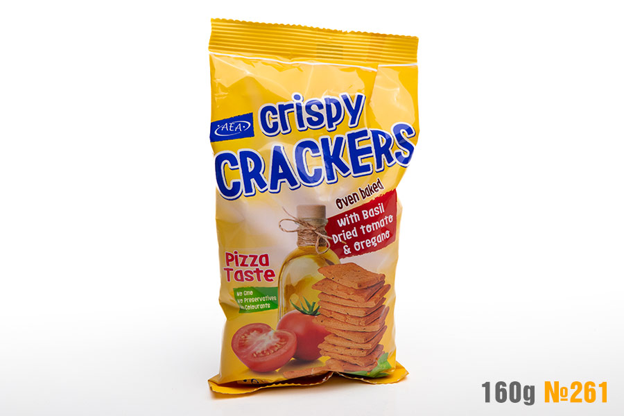 Pizza taste Crackers 1