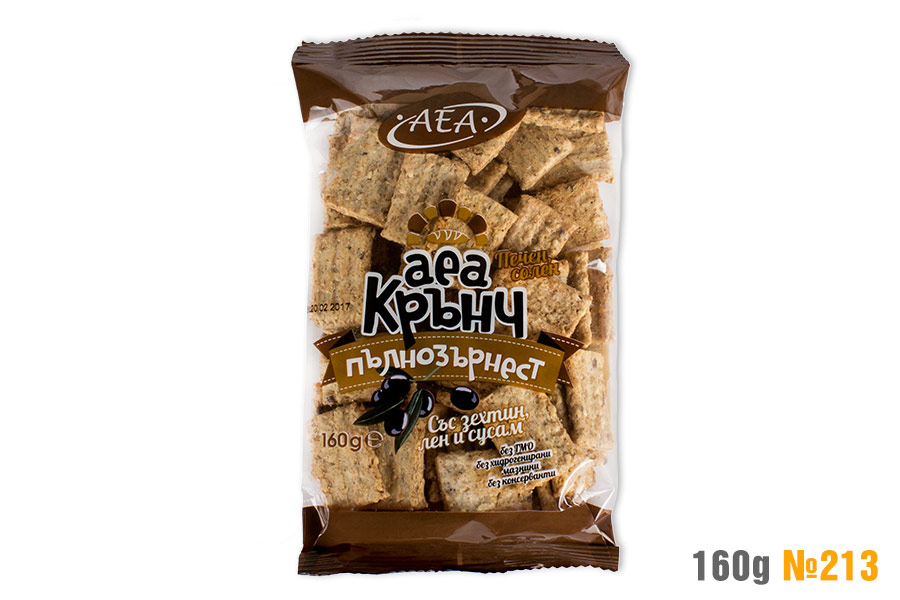 Wholegrain crunch with olive oil, flaxseed and sesame 2
