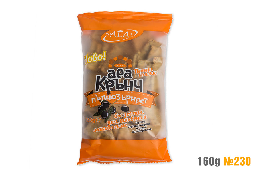 Wholegrain crunch with olive oil, chia, pumpkin and poppy seeds 2