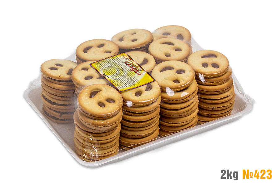 Smiley face sandwich cookies 3
